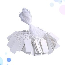 190 PCS Price Tag Hanging Jewellery Tags Tie on Labels with String