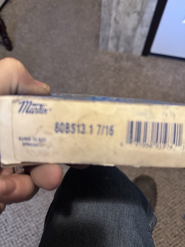 Martin C AS 50 1-7/16 Industrial Roller Chain Sprocket, Model C AS 50