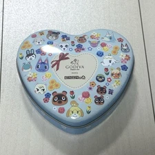 Godiva Meets Animal Crossing:Horizons G Chocolat Assortment Empty Can