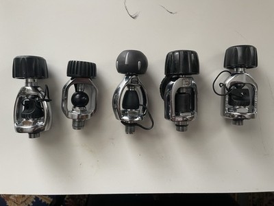 Lot of 5 Scuba DIN to Yoke Adapters Aqua Lung Mares Zeagle Beuchat Dive Rite