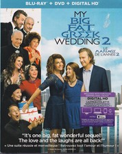 MY BIG FAT GREEK WEDDING 2 (BLU RAY + DVD 2015) NEW SEALED Region A R1 WS Comedy