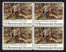 Scott #1722 Battle of Oriskany Block of 4 Stamps - MNH