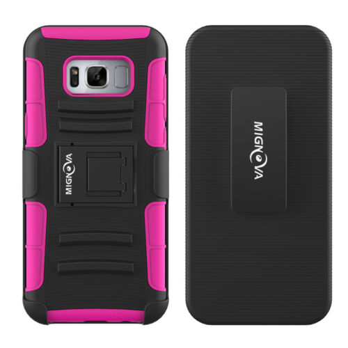Funda protectora híbrida con clip para cinturón para Samsung Note 8 S9 S8 S8 S9 Plus - Imagen 13 de 26