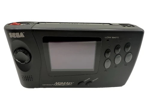 Sega Genesis Nomad MK-6100 Console SOLD AS IS FOR PARTS/REPAIR CLEAN NEEDS WORK
