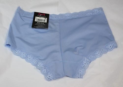 NWT set of 3 MAIDENFORM One Fab Fit BOYSHORTS 40760 SLATE BLUE PURPLE geo S/5 - Picture 7 of 8