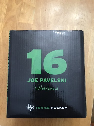 Dallas Stars Joe Pavelski Blackout Jersey BobbleHead SGA No Stick