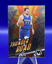 2022-23 Panini Mosaic LUKA DONCIC Thunder Road Insert #9 Dallas Mavericks