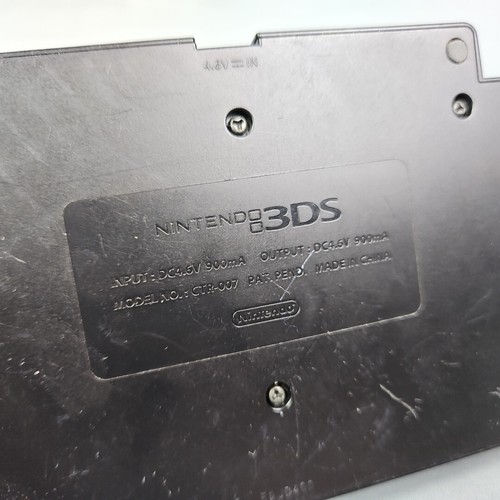 Nintendo 3DS Charging Cradle Dock OEM Stand Only No Cord Tested Black CTR-007 - Picture 4 of 5