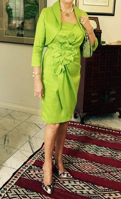 lime green dresses for mother of the bride Blair Summer Open Back Halter Maxi Dress main image 1