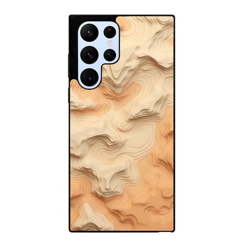 For Samsung S21 S22 S23 S24 Ultra FE Trail topo map lines Anti scratch Cover - 第 2/25 張圖片