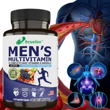 Multivitamin MultiMineral for Men, Daily  Vitamin Supplement: Non-GMO