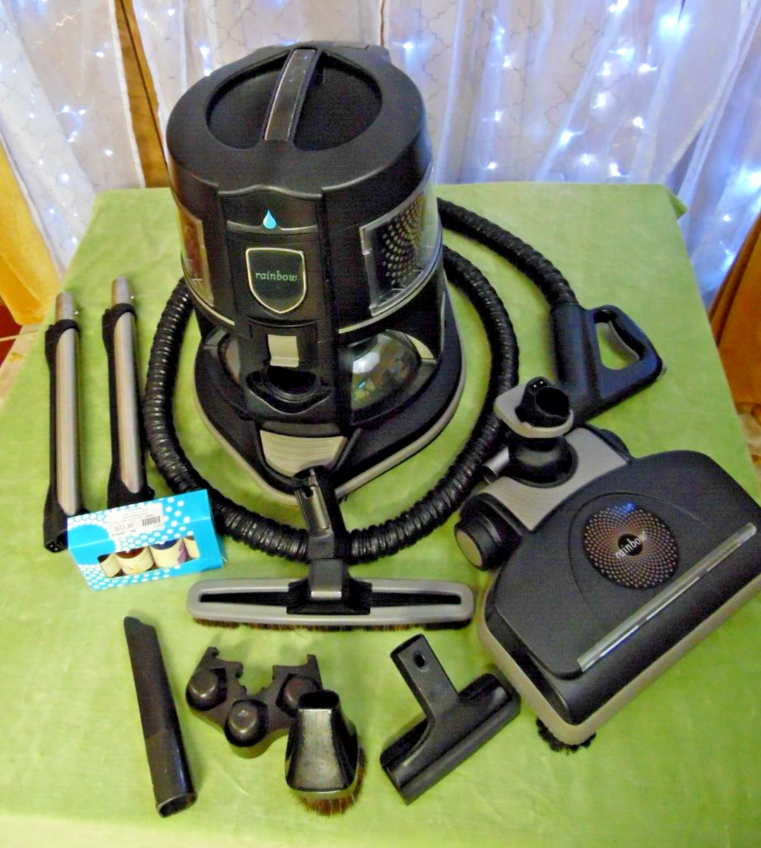 Re-manufactured Rainbow HEPA vacuum cleaner E2 Type 12 Black LED