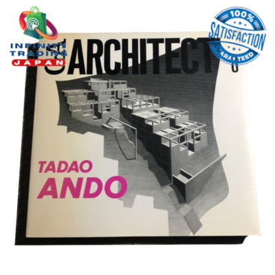 Tadao Ando GA ARCHITECT VOL.8 from A.D.A EDITA Tokyo