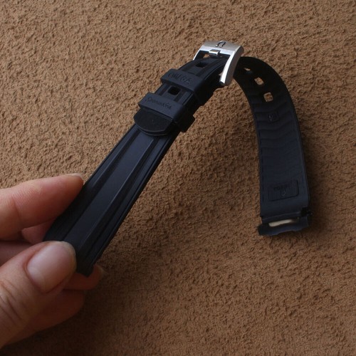 20mm Rubber Silicone Watch Strap Band For Omega Seamaster 300 Watchband Belts - Picture 15 of 24