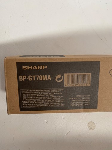 Cartouche de toner magenta Sharp BP-GT70MA originale NEUVE DANS SA BOÎTE - Photo 3/4