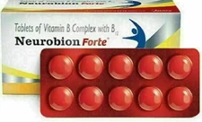 Neurobion Forte 500 Tablets Vitamin B Complex With B12 LONG EXPIRY