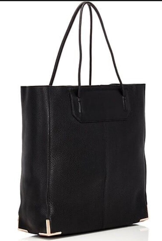 Alexander Wang | Prisma Leather Tote Bag, Black/Rose Gold