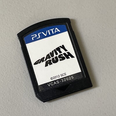 Asian English Version Gravity Rush PS Vita No Case Tested Region Free