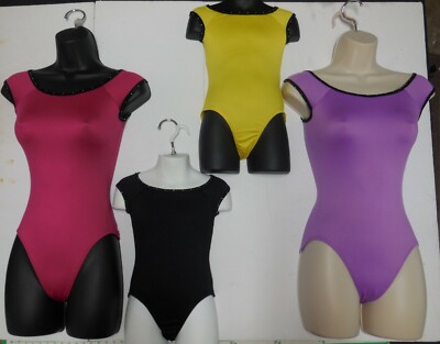  50's Style Leotard Dance Costume stone Trim 5 colors over 200 avlbl AMERICAN