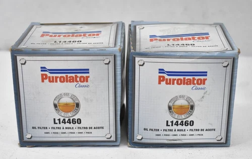 Lot of 2 Purolator Classic Engine Oil Filter Automotive Replacements L14460