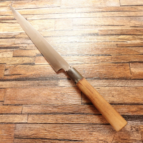 Masamoto Sohonten Yanagiba Knife 265mm Sharpened Buffalo Handle Sashimi Knife - Picture 2 of 10