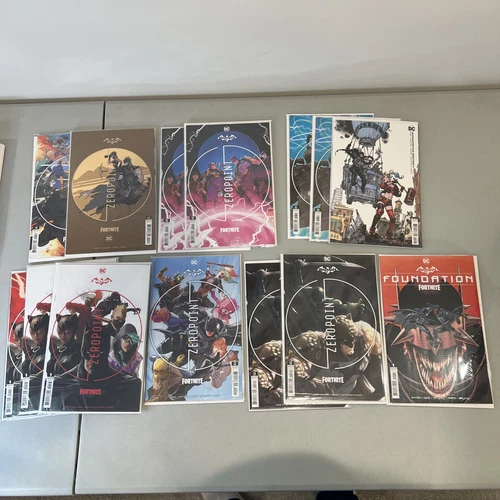 Batman Fortnite: Zero Point Comics ALL CODES # 1-6 SET SEALED 14 DC Comics
