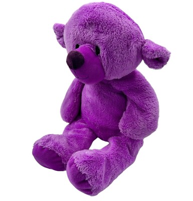 Chad Valley Teddy Bear Plush Purple Design a Bear Stuffed Animal