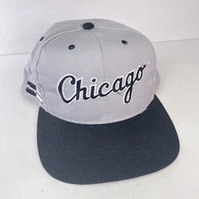 Chicago White Sox Script American Needle Snapback Hat Cap Kemper Vintage 90s