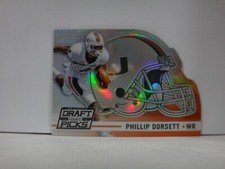 2015 Prizm Collegiate Draft Picks Helmet Die-Cut Phillip Dorsett #34 Rookie RC