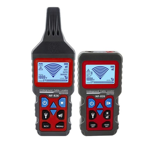 USB LCD NF-826 Underground Cable Tester Locator Wire Tracker Detection Wall