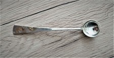 Ancienne petite cuillère coréenne en argent 60% - Motif pièce dorée - Corée