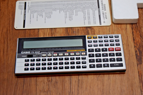 Casio FX-850P Scientific Library 116 Programmable Personal Computer Calculator - Afbeelding 21 van 21