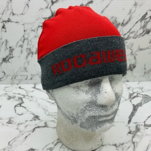 Men's Rocawear Red | Charcoal Grey Casual Beanies - Picture 5 of 5