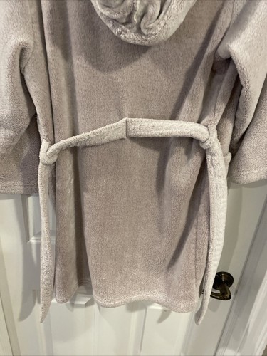 Restoration Hardware 8-10 Years Robe Hooded Soft Brown Tie Warm - Picture 8 of 8