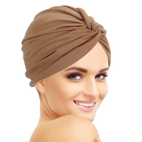 Head Wrap Beanie Hat Muslim Women Head Wrap Chemo Cap Headwear Turban Hats LAVA - Picture 4 of 18