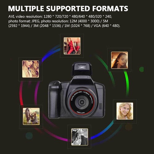 HD 1080P Digital SLR Camera 16X Zoom 2.4in LCD Screen Anti-shake Video Camcorder - Picture 7 of 23