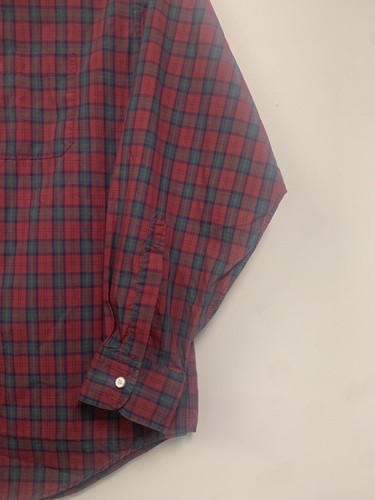 LL Bean Men’s Long Sleeve Button Down Plaid Shirt Size XL - Picture 2 of 8