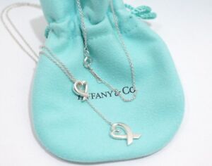 ebay tiffany heart necklace