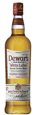 3 Flaschen Dewars White Label Scotch Blended Whisky a 0,7L 40% Vol.