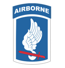 4" 173rd airborne brigade army bumper sticker decal usa made