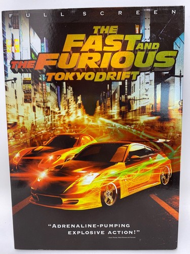 The Fast and The Furious Tokyo Drift Fullscreen DVD FREE SHIPPING FP20