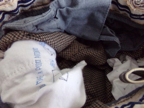 Pantaloni eleganti a quadri FLAW ragazzo RUUM marrone PIED DE POULE quadri terrosi taglia 4 anni 4T $40 - Foto 8 di 11