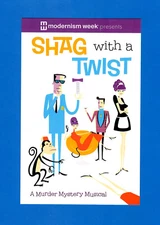 Shag Postcard Shag with a Twist Murder Mystery 2024 Josh Agle Art Card Modernism