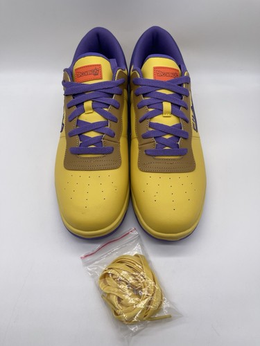 FILA Original Fitness Dragon Ball Super DBZ Golden Freezer F1773761 para hombre talla 13 - Imagen 3 de 8