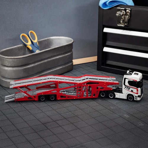 Hot Wheels Mattel Elite 64 Scania 770 S Truck Trailer Ships Now - Picture 8 of 10