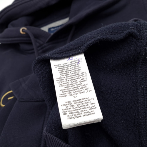 GANT Hoodie Hooded Jumper Trousers Active Suit Men Blue Va7 Size XS - Picture 7 of 15