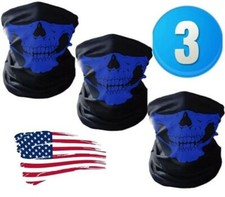 3  skeleton Ghost Balaclava Logan Skull Face Mask Hood Biker