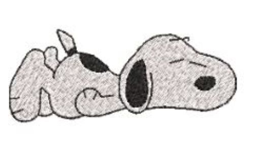 Snoopy Aufbügeln Patches-Reiten Pferd-Schlafen-Tippen-Team Rudern - Bild 3 von 5
