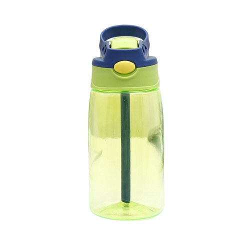 480ml Plastic Water Bottle Portable Kids Sippy Drinking Water with Handle Straw - Picture 10 of 16
