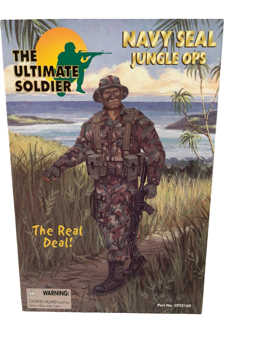 Vintage 2000 Ultimate Soldier 1/6 US Navy SEAL Jungle Ops - NIB | eBay